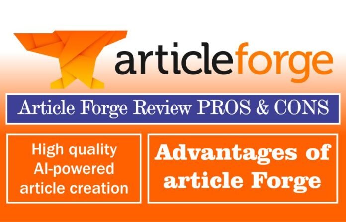 Article Forge Account Review